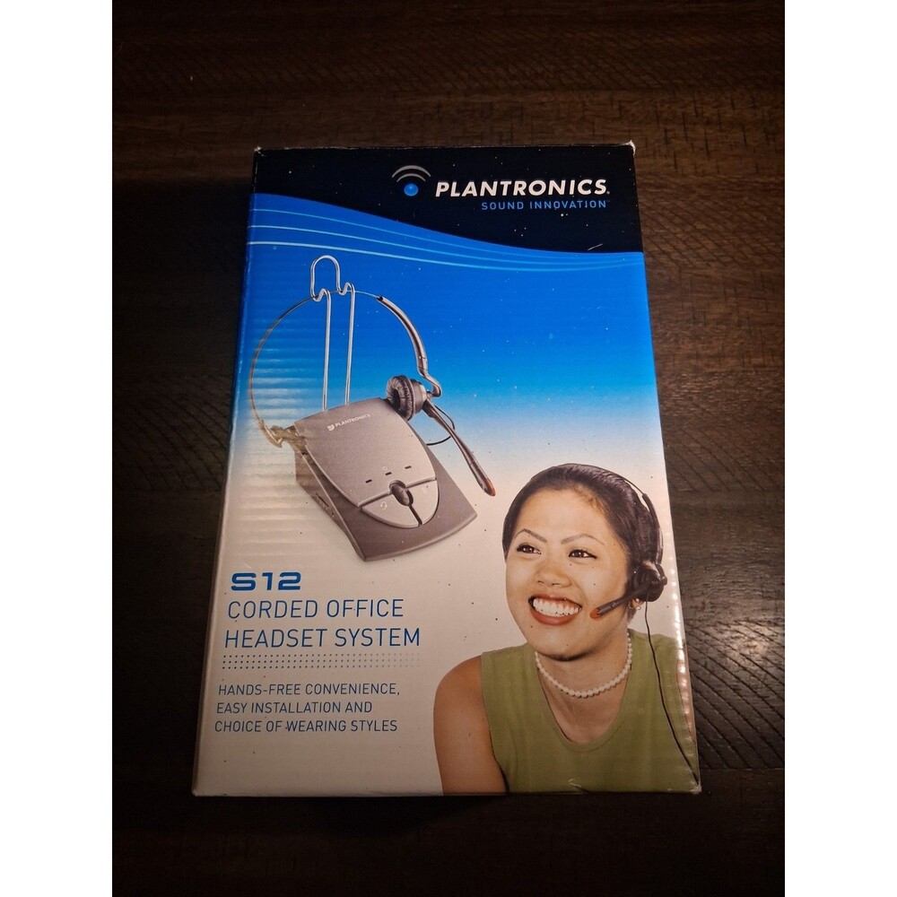 Plantronics S12 Corded Telephone Headset System
